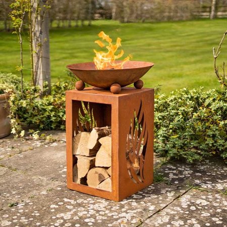 Smart Garden Fuego Firepit & Log Store - image 1