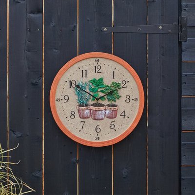 Smart Garden Herbs 12" Clock