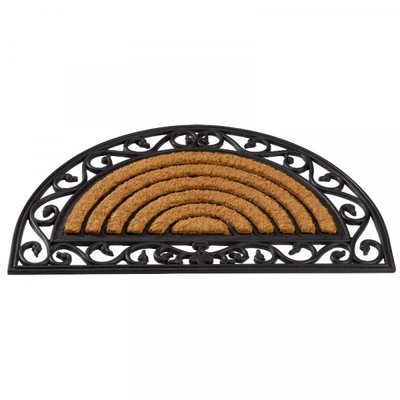 Smart Garden Muck Off! Combi Scraper Half Moon Mat 45 x 75cm - image 1