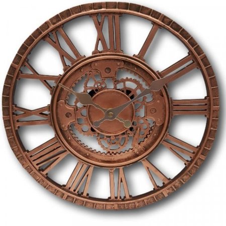 Smart Garden Newby Mechanical Bronze 12" Clock - image 2