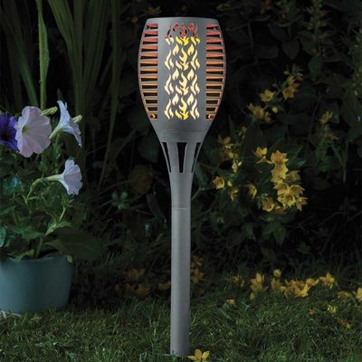 Smart Garden Party Flaming Torch - Slate - 5 Pack - image 2