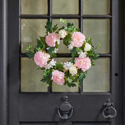 Smart Garden Peony Whirl Wreath 40cm - image 2