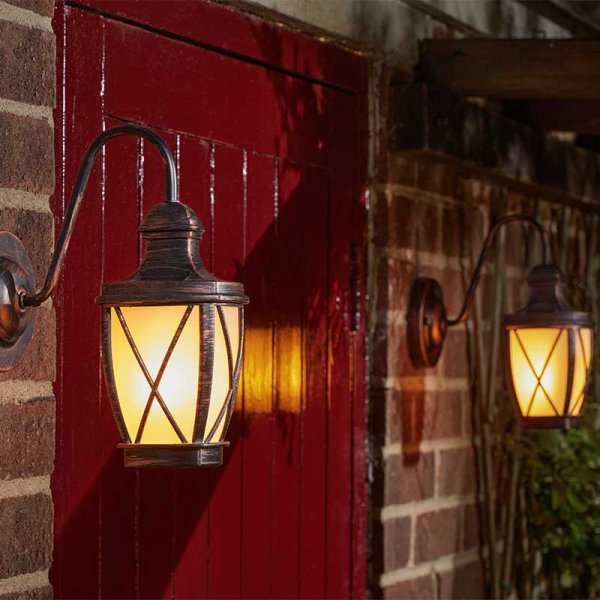 Smart Garden Solar Carriage Flaming Lantern Shop Skylark