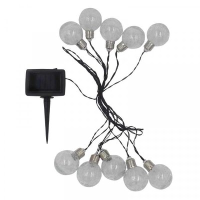 Smart Garden Solar Crackle Globes - Set of 10 - image 2