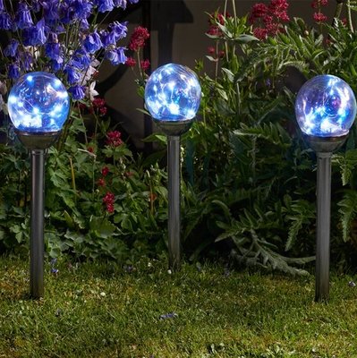 Smart Garden Solar Firefly Opal Stake Light - image 2