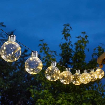 Smart Garden Solar Firefly Orb 365 String Lights 15L - Set of 10 - image 2