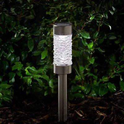 Smart Garden Solar Montana - Stainless Steel - 4 Pack - image 1