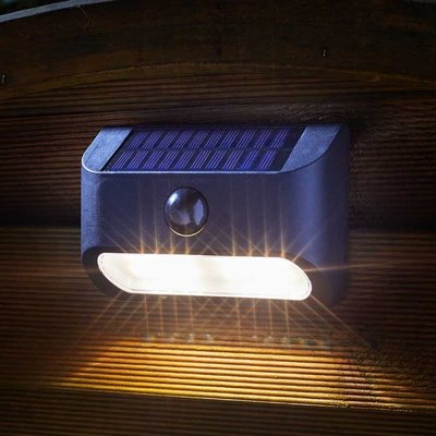 Smart Garden Solar PIR Sentinel Wall Light 50L - image 1