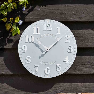 Smart Garden Westminster - Duck Egg 12" Clock - image 1