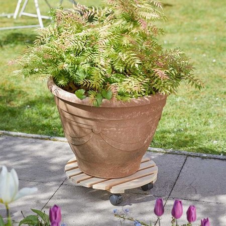 Smart Garden Woodland Pot Caddy 38cm - image 2