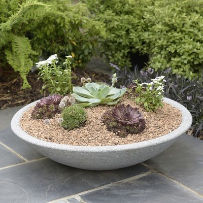 Stewart 60cm Varese Low Bowl - Alpine Grey - image 2