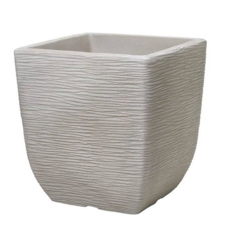 Stewart Cotswold Planter 32cm Square - Limestone Grey