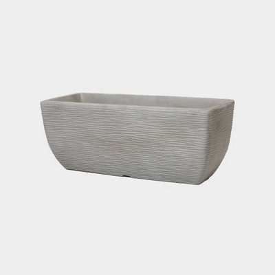 Stewart Cotswold Planter 60cm Trough - Limestone Grey - image 1