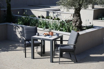 Supremo Mannington 2 Seat Square Bistro Set - image 1