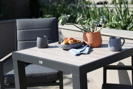 Supremo Mannington 2 Seat Square Bistro Set - image 2