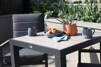 Supremo Mannington 2 Seat Square Bistro Set - image 2