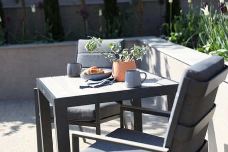 Supremo Mannington 2 Seat Square Bistro Set - image 3