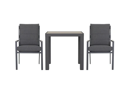 Supremo Mannington 2 Seat Square Bistro Set - image 4