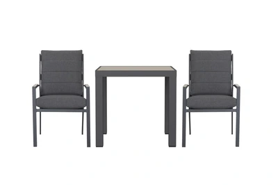 Supremo Mannington 2 Seat Square Bistro Set - image 4