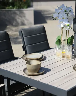 Supremo Mannington 6 Seat Rectangular Dining Set - image 3