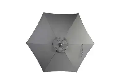 Supremo Riviera 2.5m Parasol - Grey - image 2
