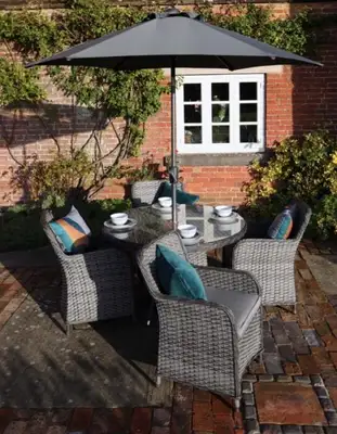 Supremo Rydal 4 Seat Dining Set - image 2