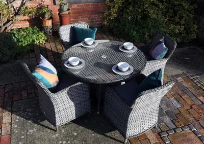 Supremo Rydal 4 Seat Dining Set - image 1