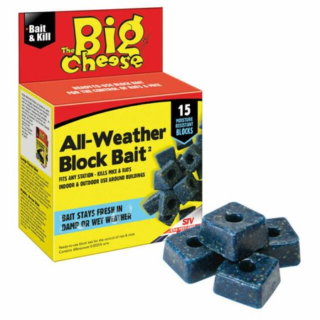 The Big Cheese All Weather Bait Block (15 Pack)