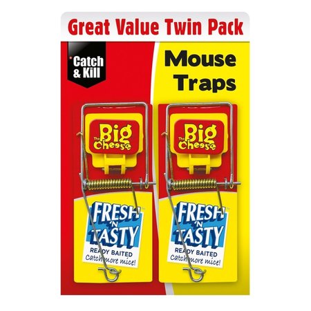 The Big Cheese Freshbait Mouse Trap - 2 Pack