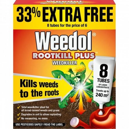 Weedol Rootkill Plus 6+2 Tubes (33% Free) - image 1
