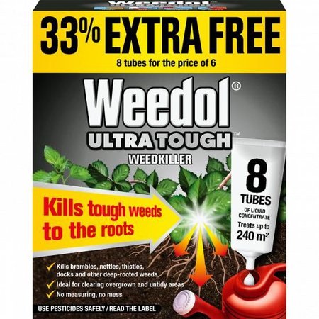 Weedol Ultra Tough 6+2 Tubes (33% Free) - image 1