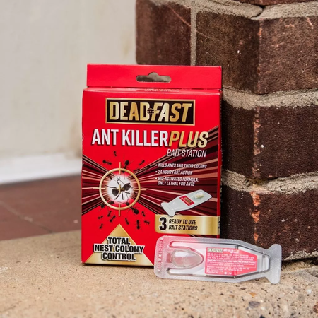 Deadfast Ant Killer Plus Bait Station - 3 Pack - image 2