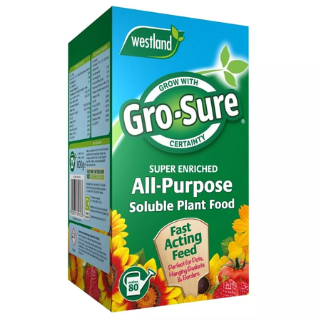 Westland Gro-Sure All Purpose Soluble Plant Food 800g - image 1