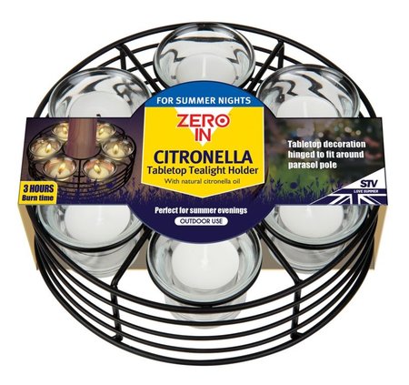 Zero In Citronella Tealight Holder (Filled)