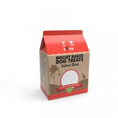 Zoon Biscuit Bakes Salmon Slices 400g