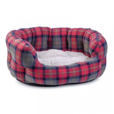 Zoon Check Oval Bed - Large - image 2