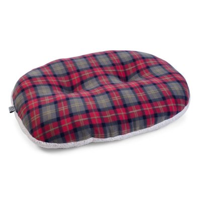 Zoon Check Oval Cushion - Medium