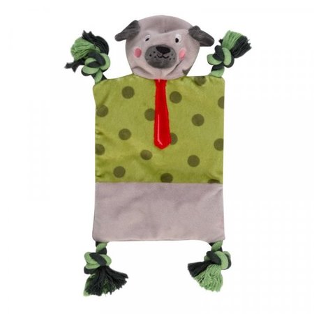 Zoon Crinkle-Squeak Percy Pug Playpal - image 1