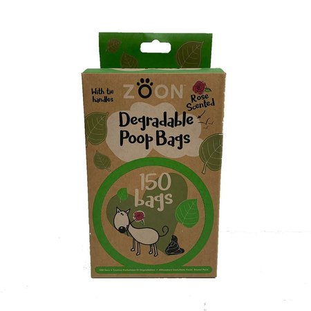 Zoon Degradable Scented Poop Bags - Pack of 150