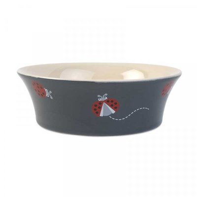 Zoon Flared Ladybirds Ceramic Bowl 15cm