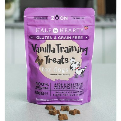 Zoon Hale & Hearty Vanilla Treats Grain Free 150g