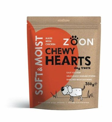 Zoon Soft & Moist Chewy Hearts 350g - image 1
