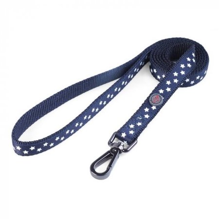 Zoon Starry Navy Dog Lead - Small