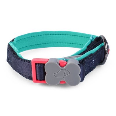 Zoon Uber-Activ Navy Padded Dog Collar - Small