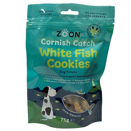 Zoon Cornish Catch Whitefish Cookies 75g - image 2